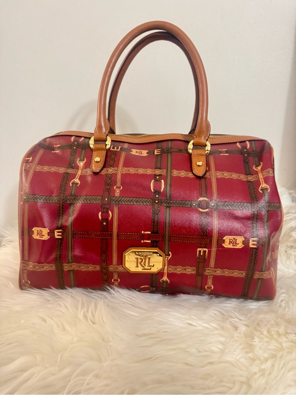 Vintage Ralph Lauren Boston Bag